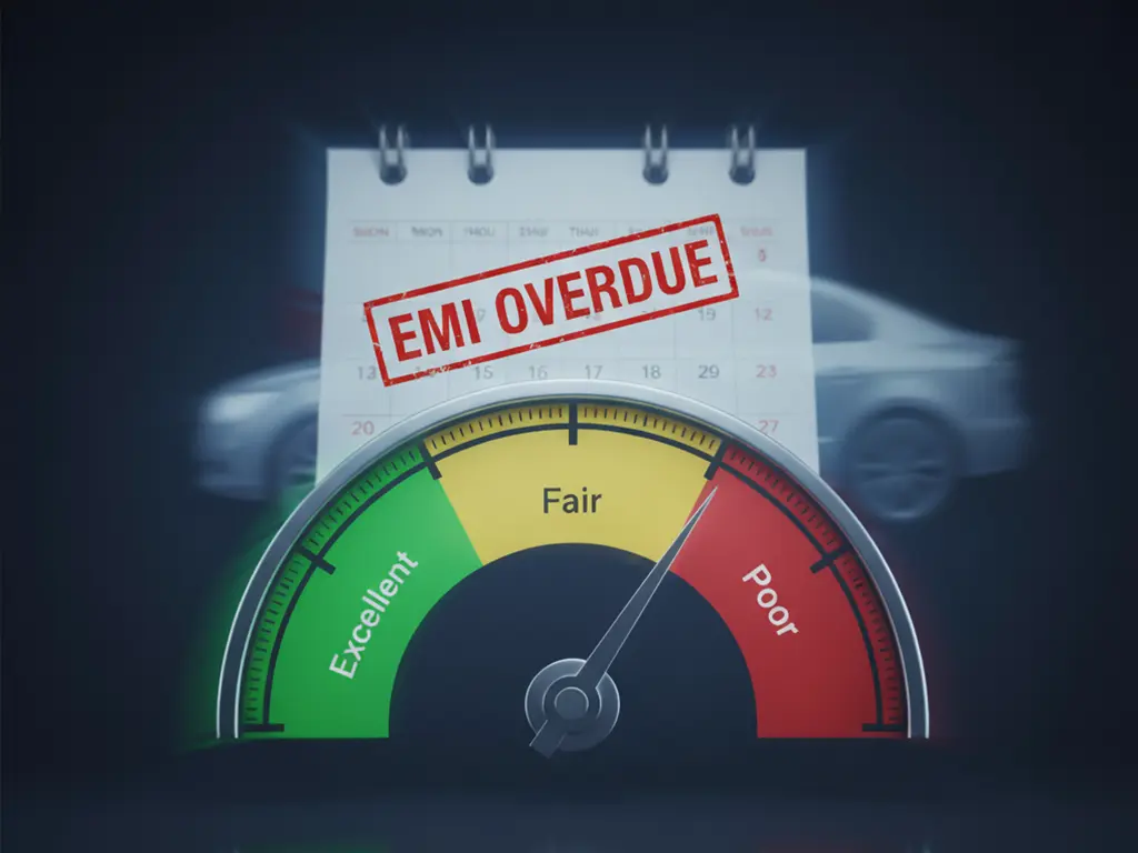 What Happens When You Delay a Car Loan EMI? How It Affects Your Credit Score